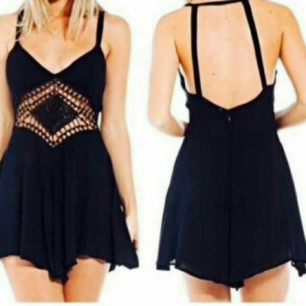 Paper hearts  romper